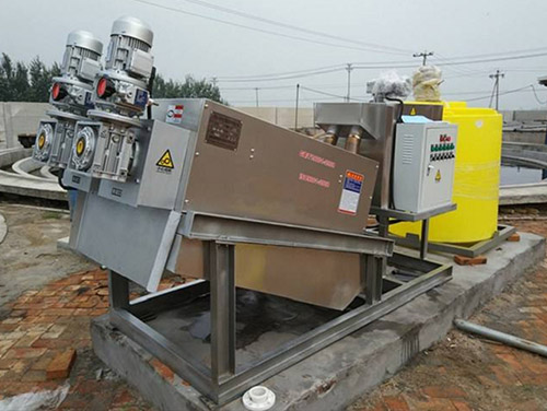 襄樊疊螺式污泥脫水機